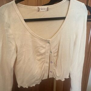 Chic Cream Cardigan